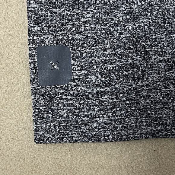 Deckers X Lab Hoodie Mens XL Gray Full Zip Knit Athletic Stretch Regular Fit‎ - Picture 9 of 11